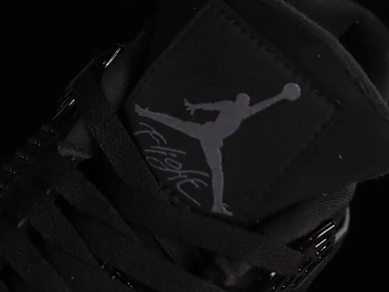 All categories Air Jordan Jordan series basketball shoes Air Jordan 4 OG version Air Jordan 4 Retro "Black Cat" AJ4 Joe 4 Black Cat First layer matte CU1110-010